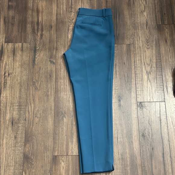 NWT Talbots Hampshire Ankle Pants Women’s Size 8 Green Blue Teal 29” Inseam - Picture 7 of 7
